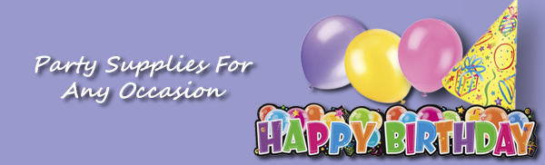 Party Supplies for any event